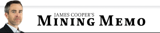 James Cooper’s Mining Memo